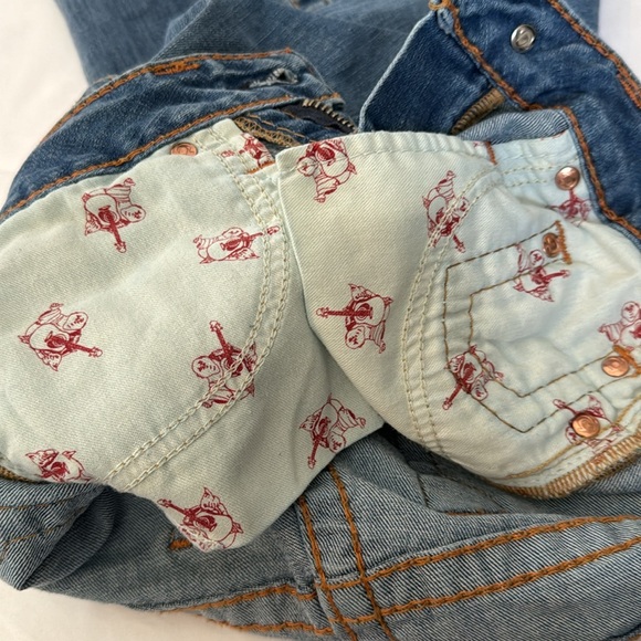 True Religion Size 25 Rust Brown Big T BPQL COASTL SNSE Low Rise Skinny Jeans - Picture 7 of 13